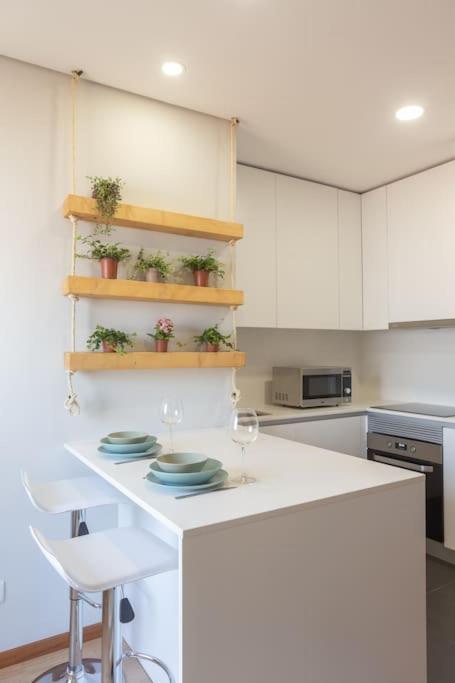 2E Apartamento Encantador A 3 Minutos Da Praia Матозиньюш Экстерьер фото