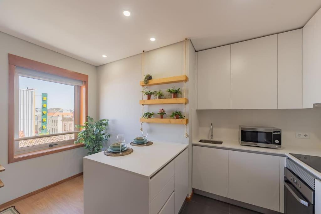 2E Apartamento Encantador A 3 Minutos Da Praia Матозиньюш Экстерьер фото
